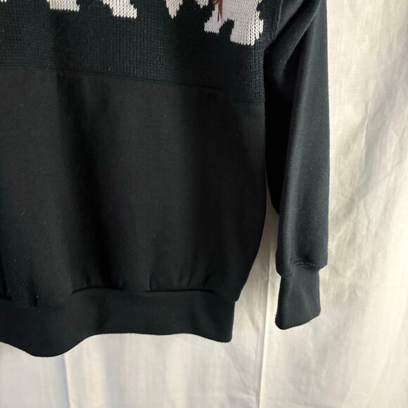 Retro Action Vintage Westie Dog Collared Sweatshirt Sweater Size 18W - Picture 3 of 6